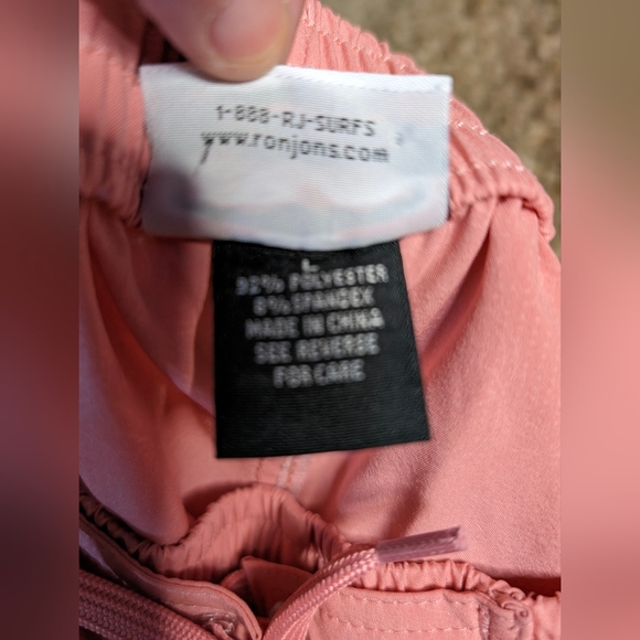 Girls Coral (youth) Ron Jon Surf Shop Size Large. Beach Shorts, Surfer Shorts - Picture 5 of 6